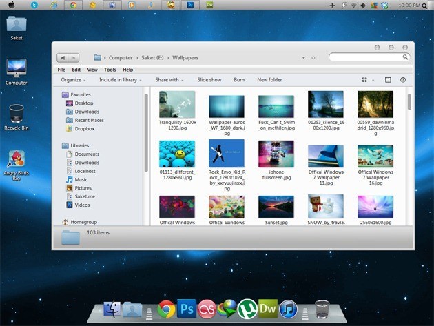 Free Download Mac Os Theme For Windows 7 64 Bit